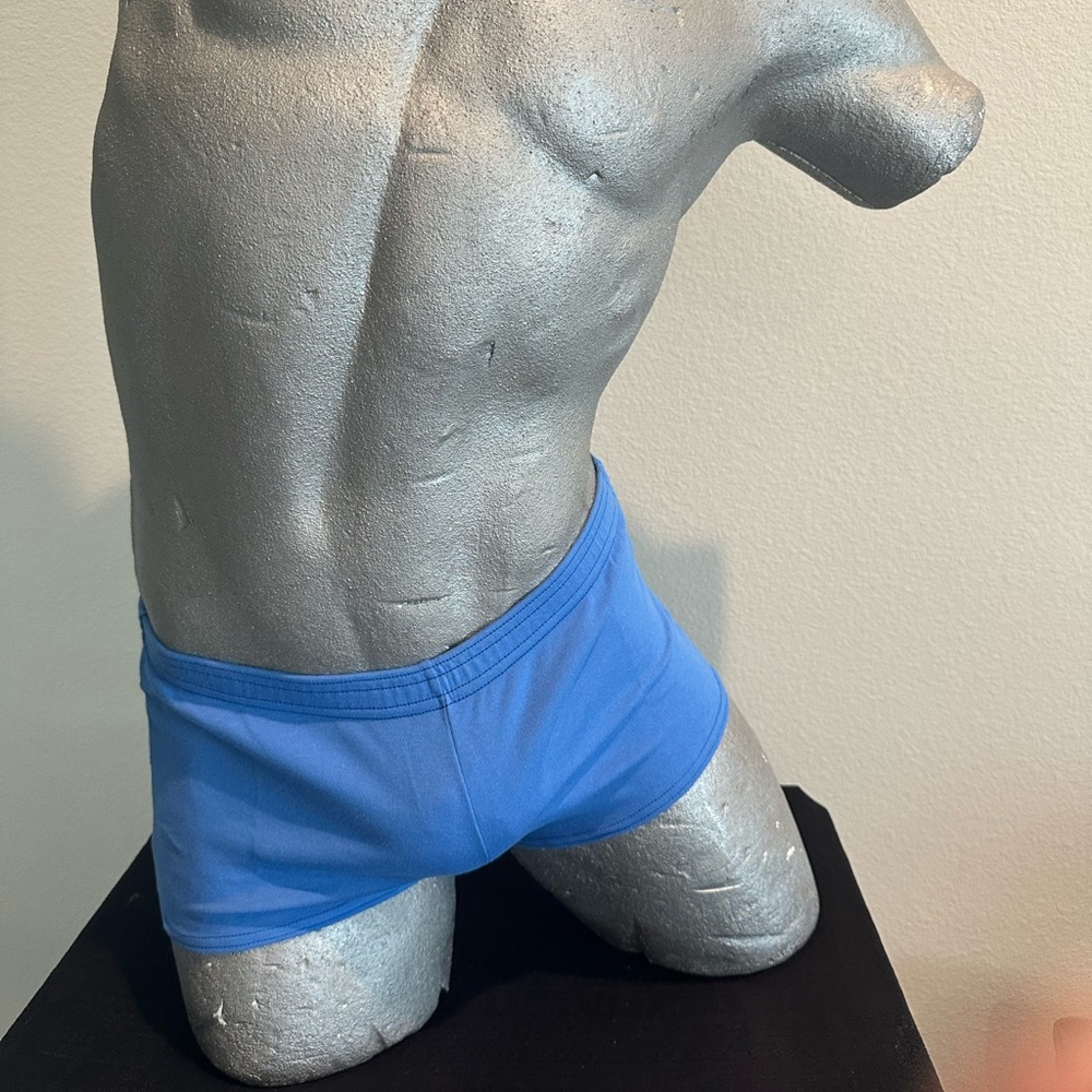 Poly Cotton Boxer Trim Boxer 132- Sky Blue
